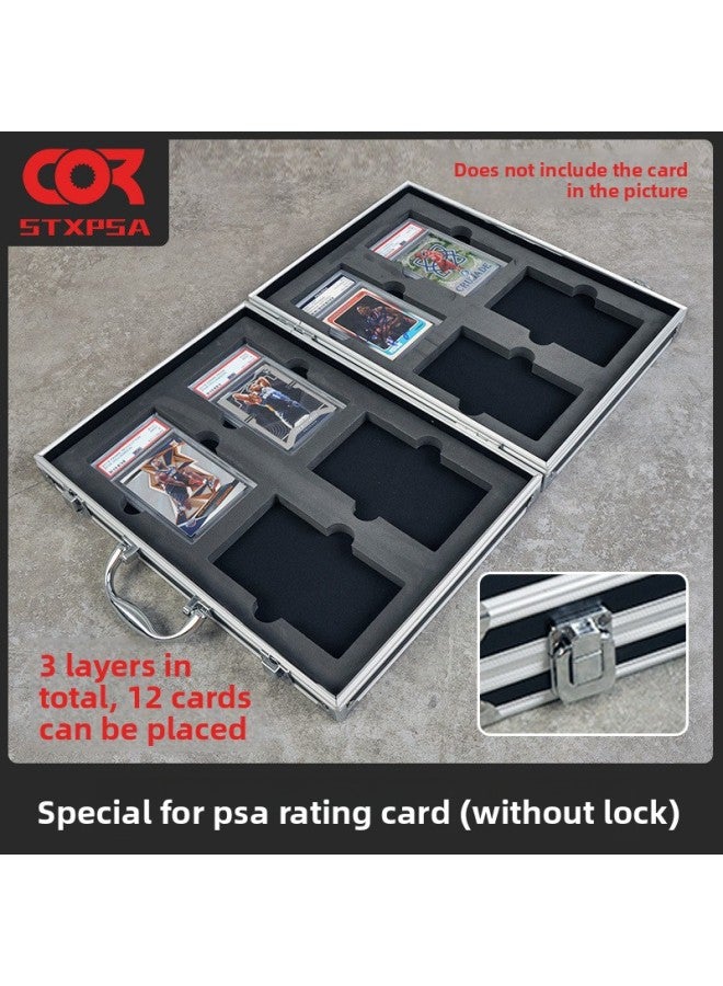 PSA rating card brick BGS with lock suitcase storage box treasure dream Star Card Magic Card Game King card brick box